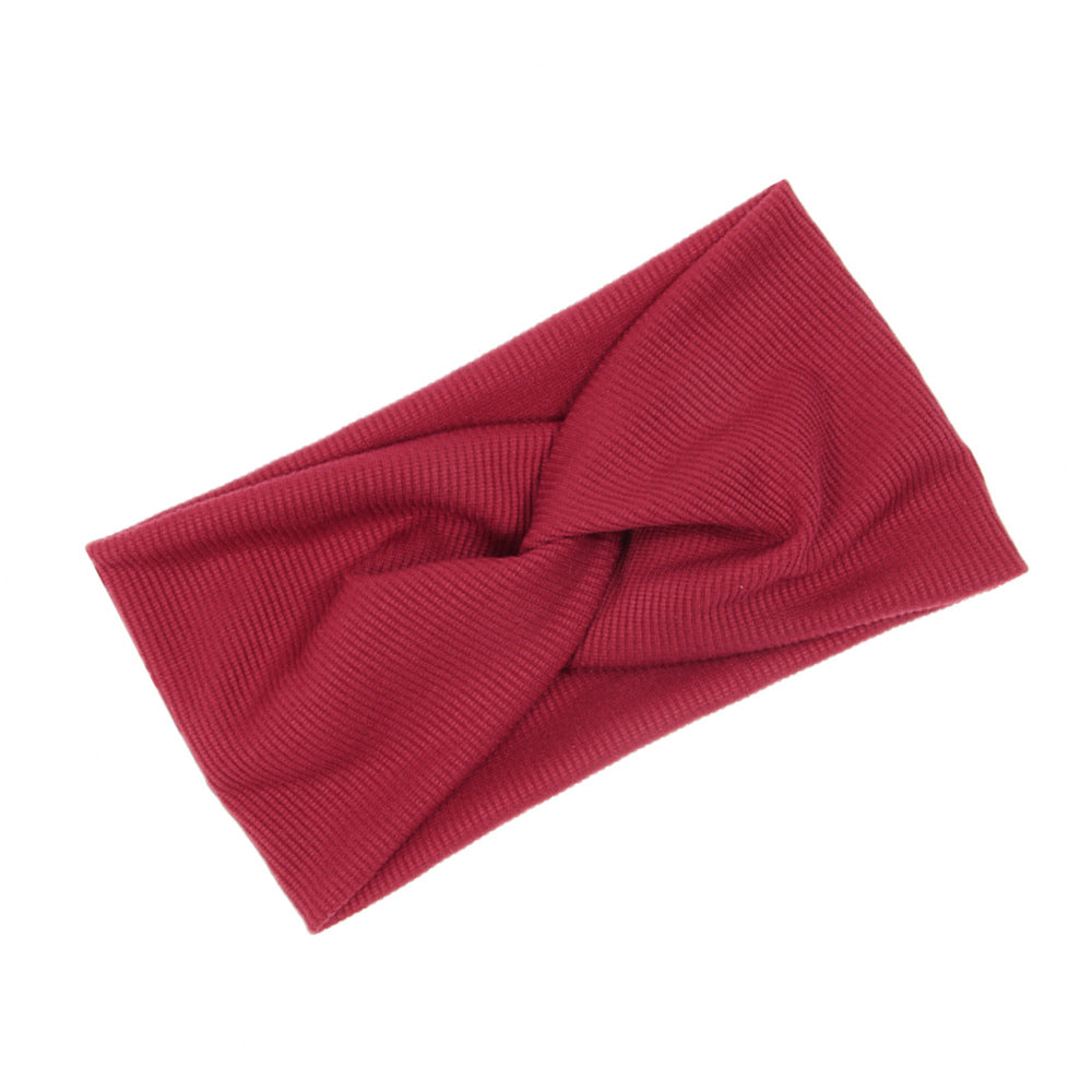 Girl's Floral Cloth Headband – Colorful Kids Hair Accessories | 11 Colors