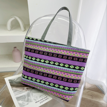 Large Patterned Tote Bag