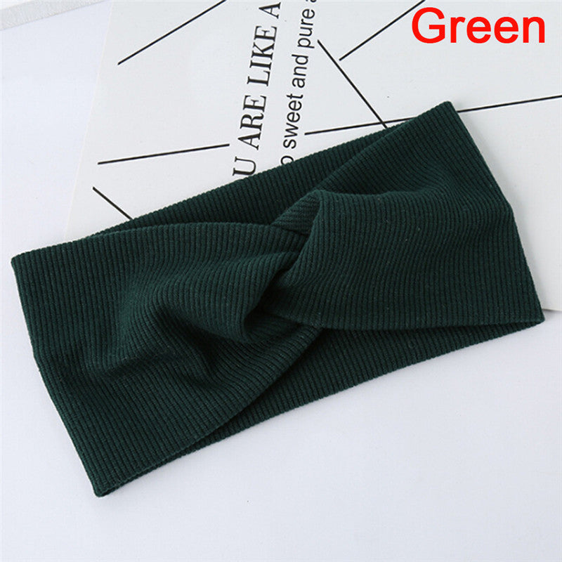 Girl's Floral Cloth Headband – Colorful Kids Hair Accessories | 11 Colors