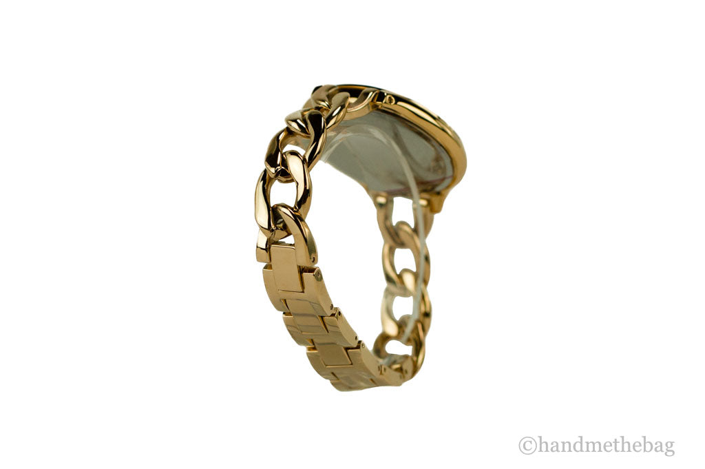 Michael Kors MK3222 Slim Runway Gold-Toned Chain Watch