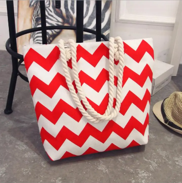 Large Patterned Tote Bag
