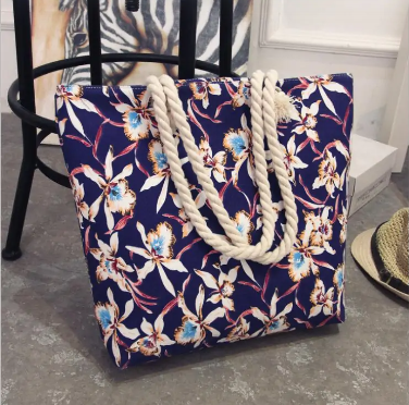 Large Patterned Tote Bag