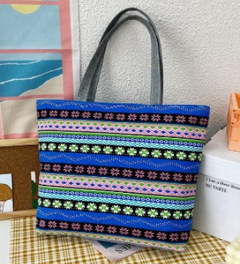 Large Patterned Tote Bag