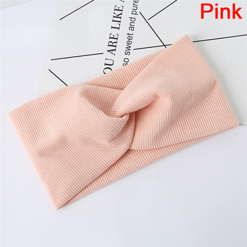 Girl's Floral Cloth Headband – Colorful Kids Hair Accessories | 11 Colors