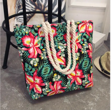 Large Patterned Tote Bag
